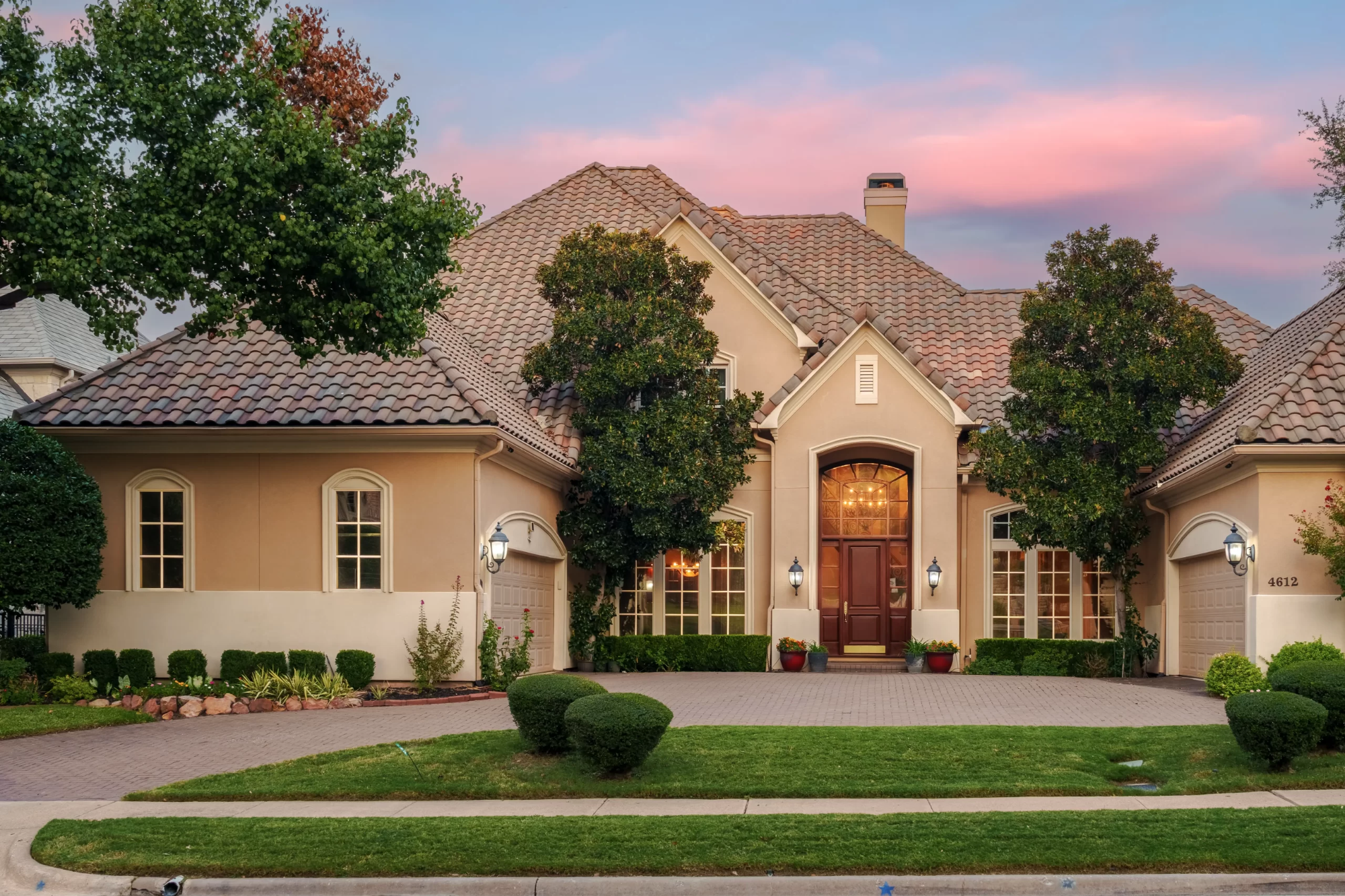 Luxury home exterior