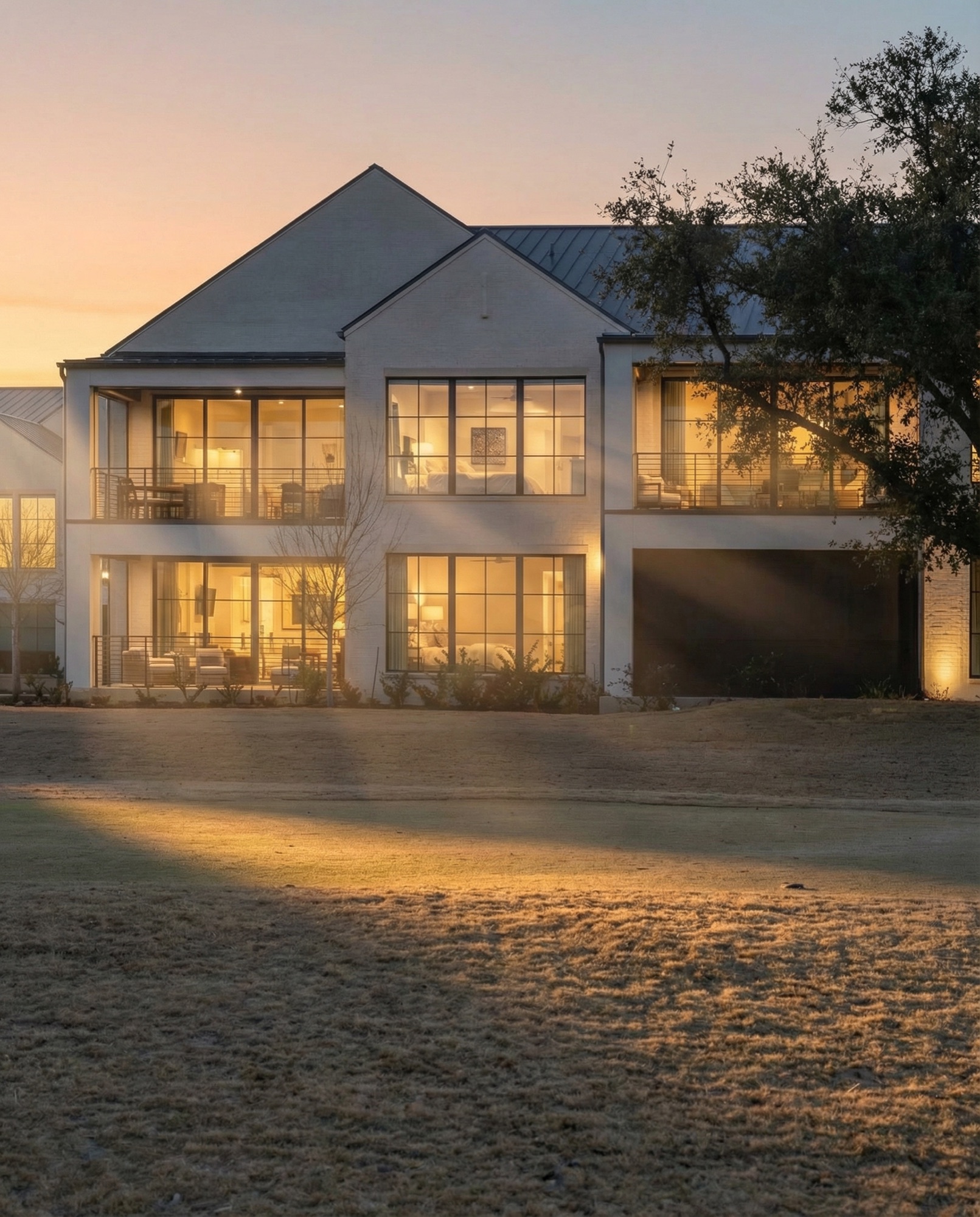 Las Colinas exterior twilight Signature Edit by F2 Visuals