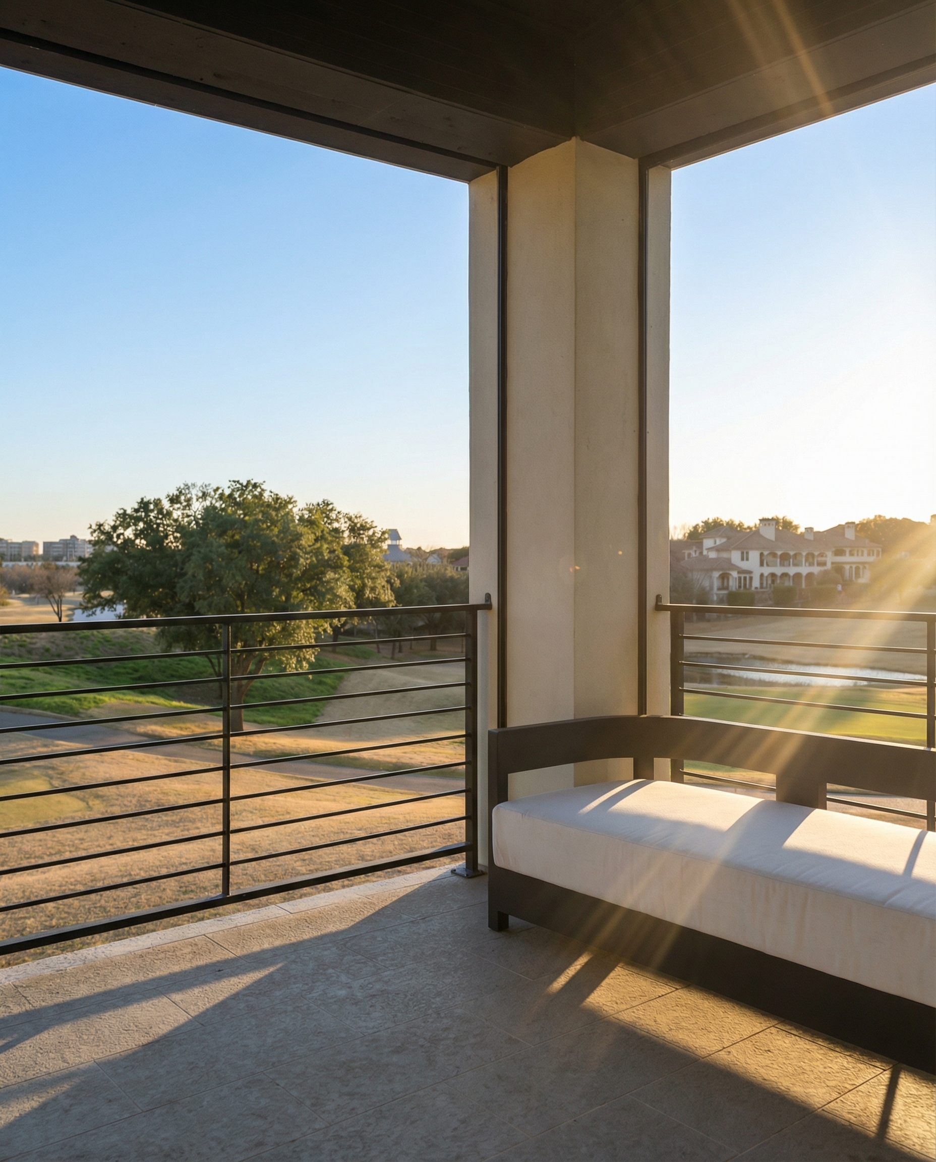 Las Colinas balcony day Signature Edit — F2 Visuals