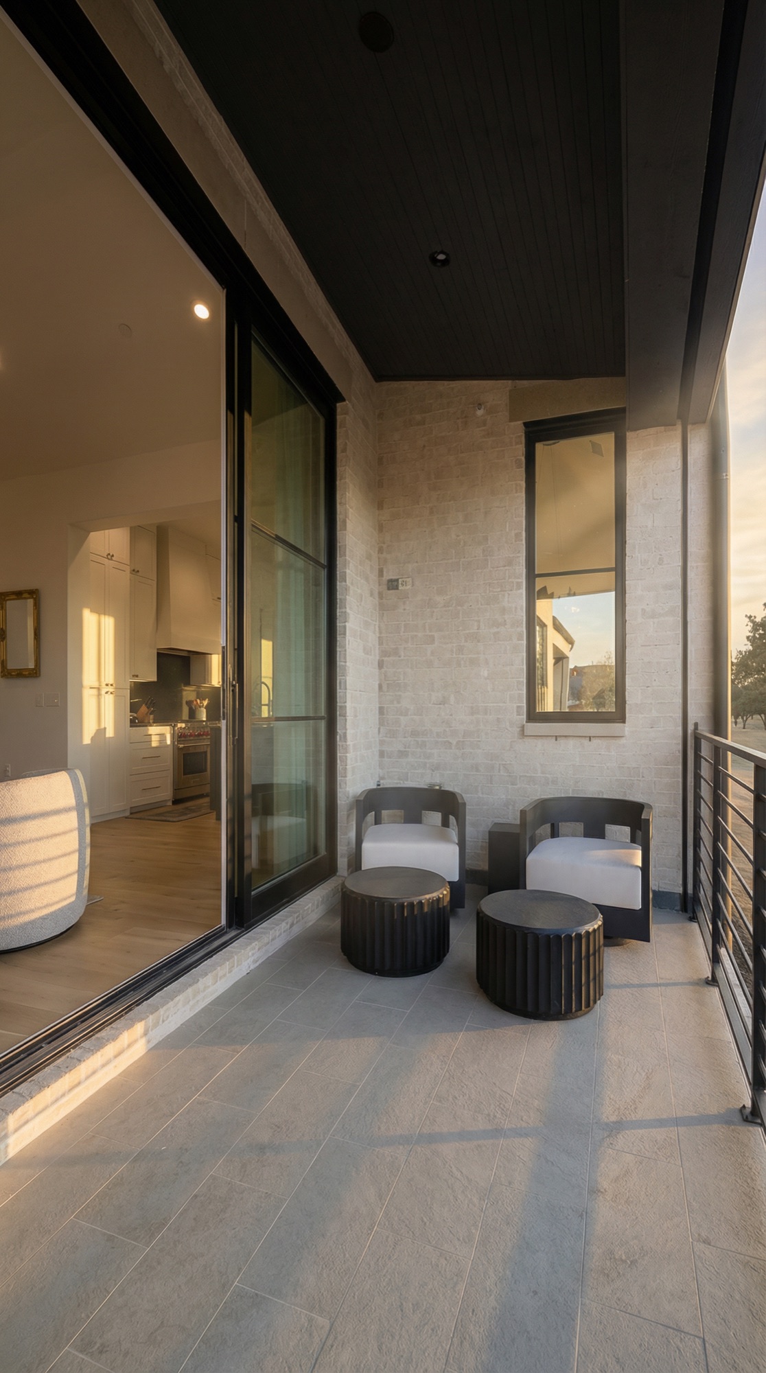 Editorial balcony Signature Edit — F2 Visuals Dallas