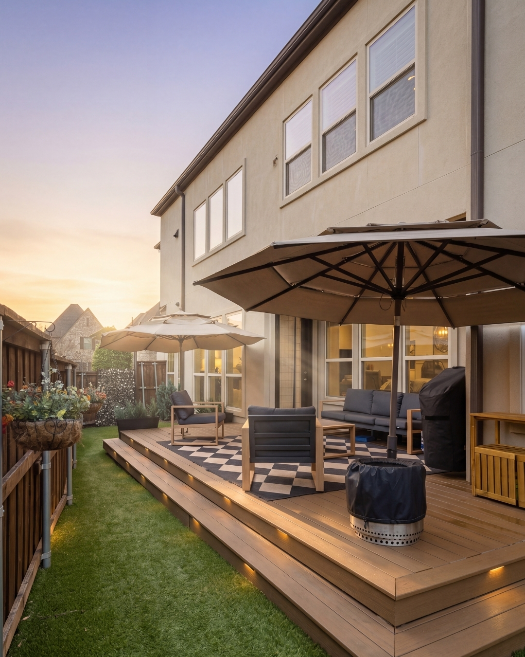 Vue Las Colinas twilight exterior Signature Edit — F2 Visuals